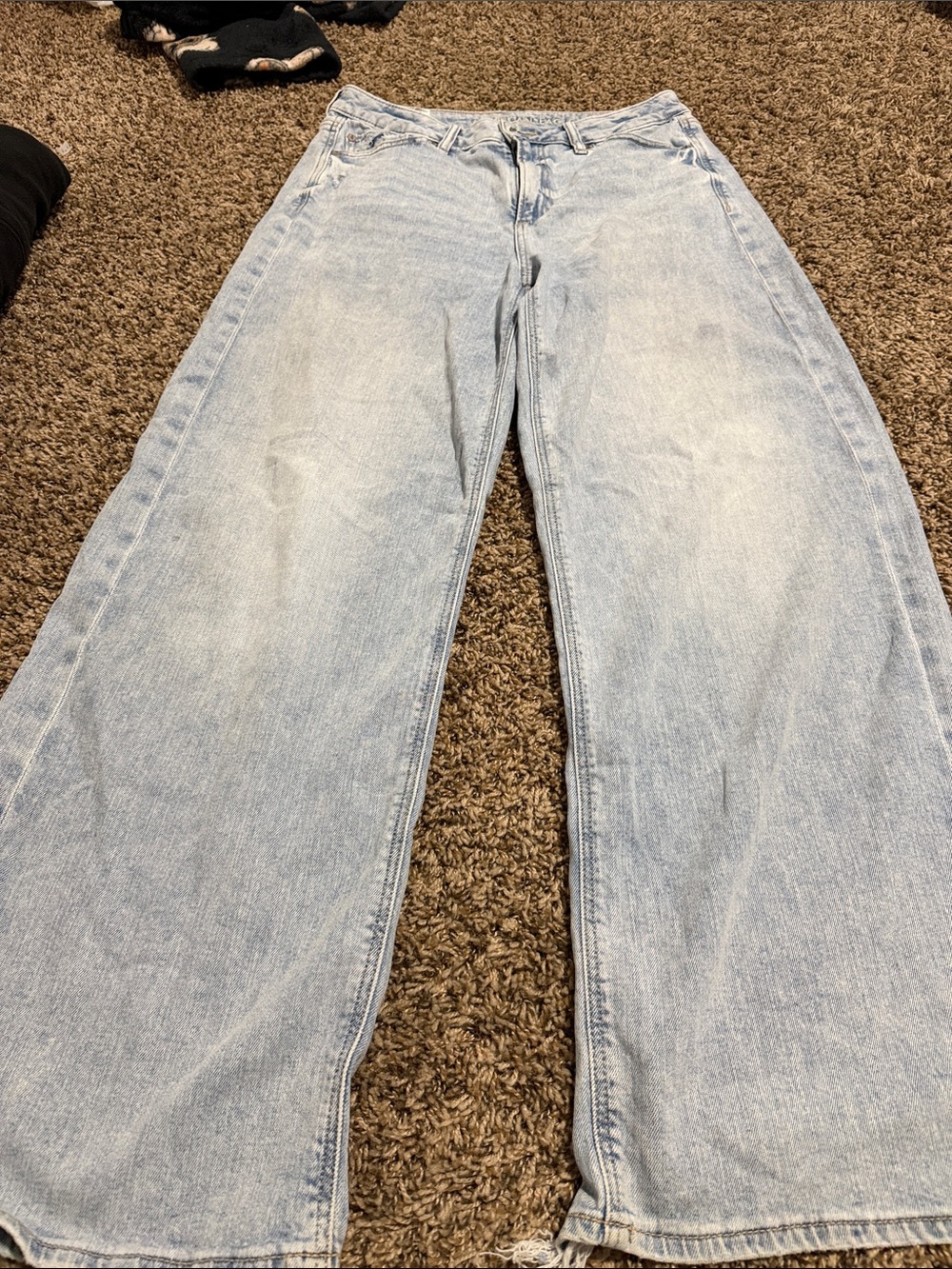 American Eagle Outfitters Light Wash Bootcut Jeans - Light Blue